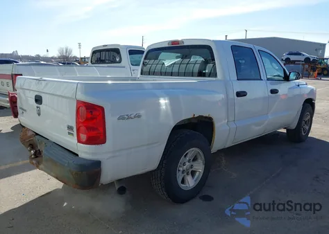 2008 Dodge Dakota Sxt/Bighorn/Lonestar z USA, uszkodzony, nr VIN 1D3HW38N58S590741